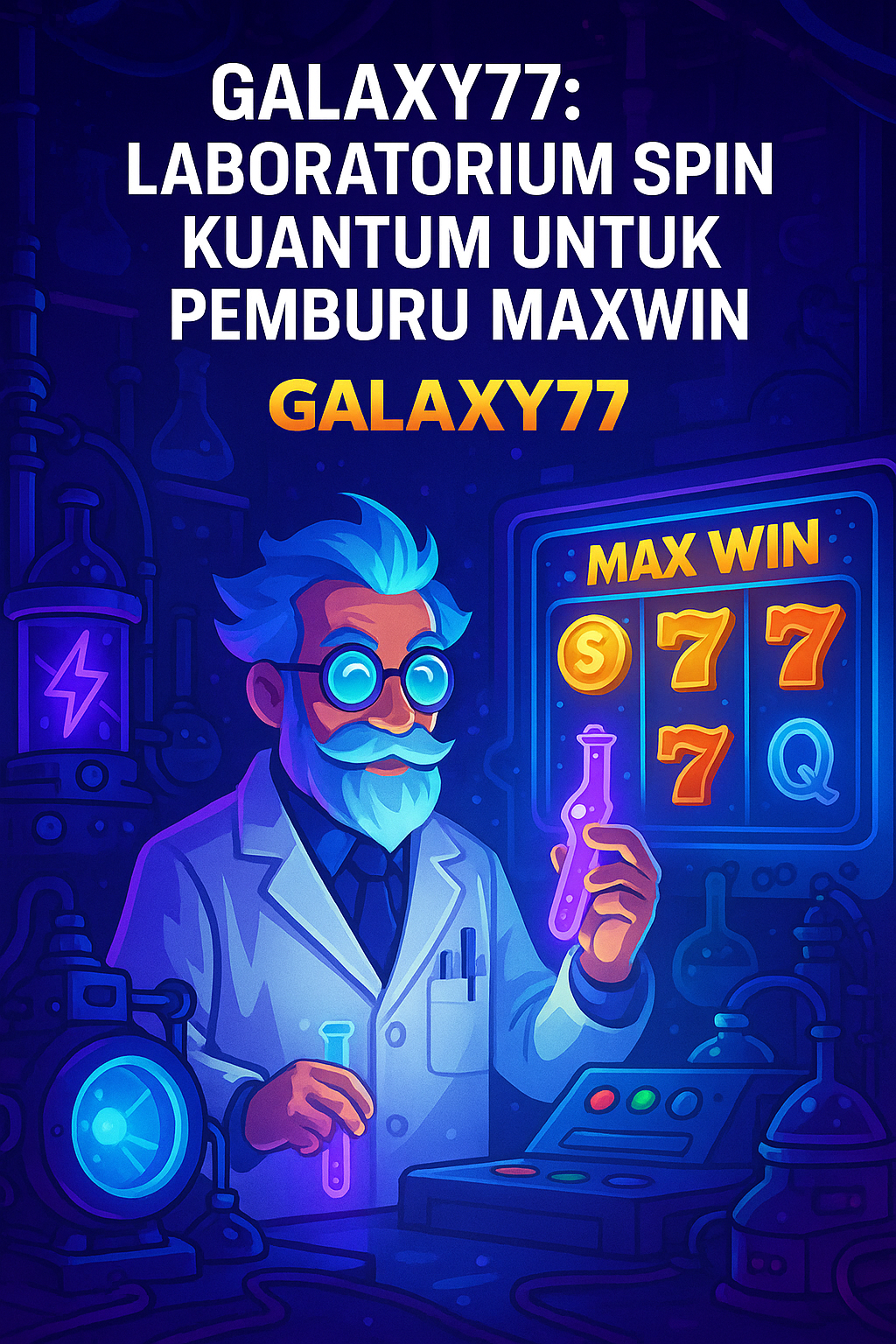 Galaxy77: Laboratorium Spin Kuantum untuk Pemburu Maxwin.